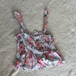 Floral Crop Top
